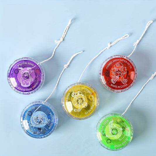 5pcs Luminous Yo yo Balls - Bright Colors Easy To Play