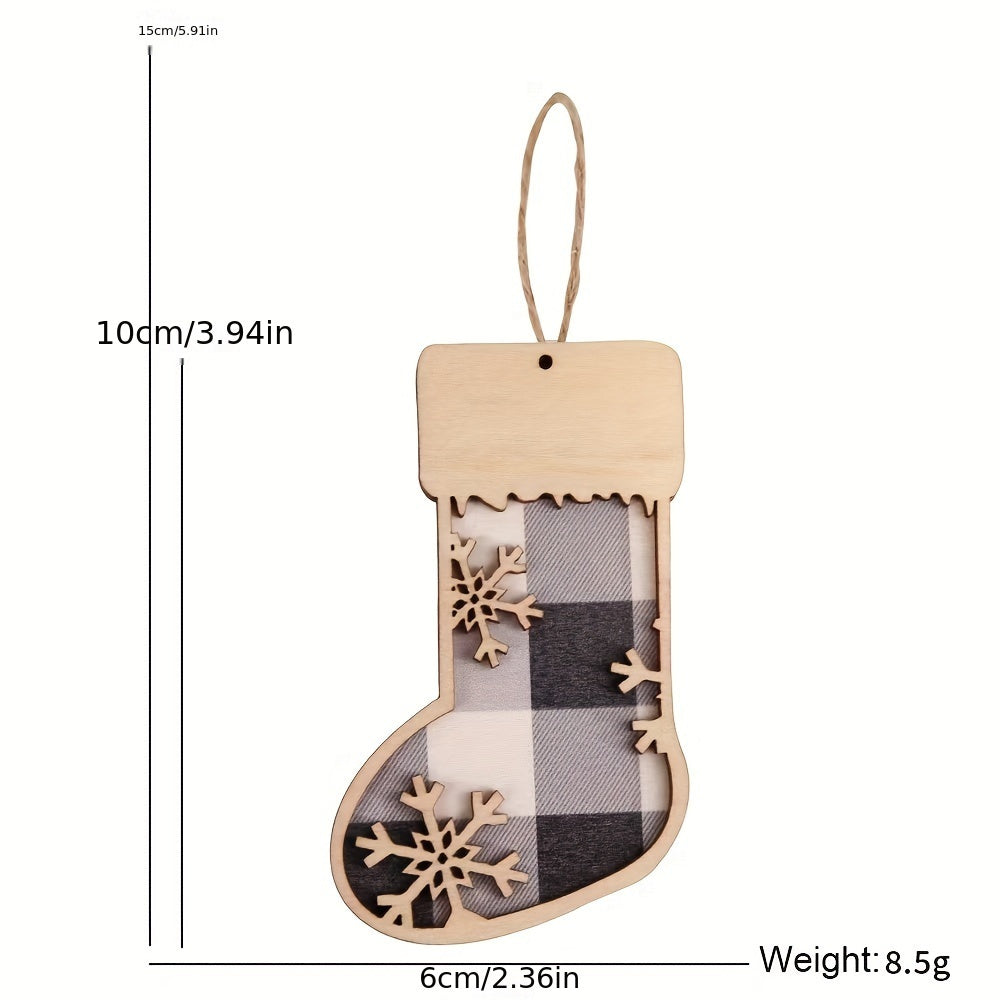 Wooden Christmas Pendant, Party Decoration