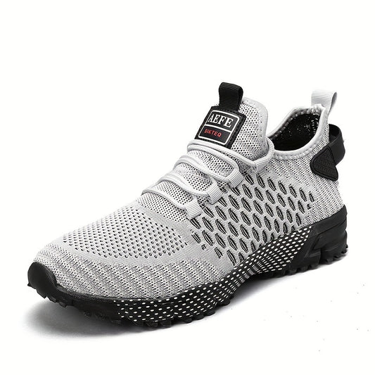 Men's Breathable Running Shoes Lightweight Jogging Sneakers