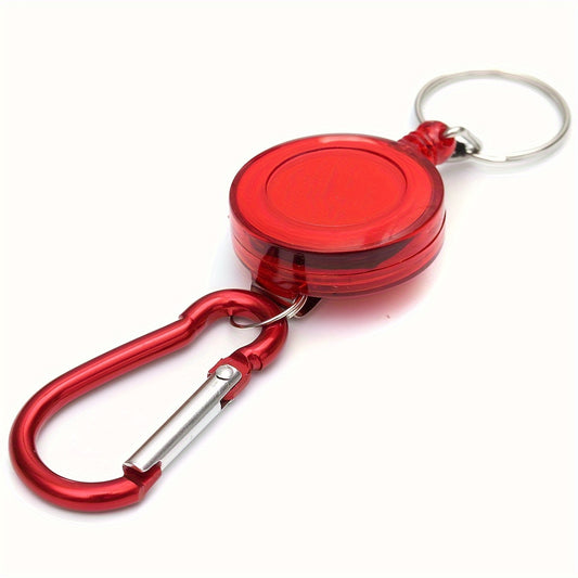 Telescopic Carabiner Stretch Plastic Buckle Fishing Gear