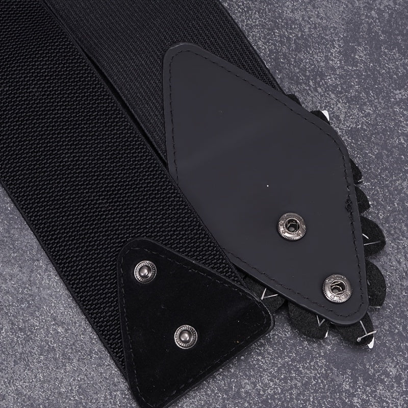Rhinestone Elastic Band Vintage Waist Belt