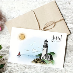 Lighthouse Sea Clear Stamps for Card Making