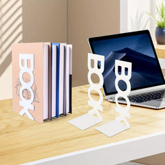 4pcs Book Stands Desktop Organizer For Books Movies CDs Video Games