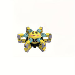 Unique Robot Face Fidget Spinners Durable Stocking Stuffers