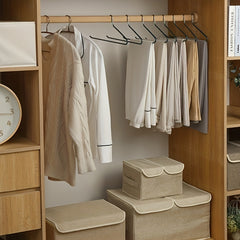 Non-Slip Pants Hanger with Non-Marking Clips for Home Organization