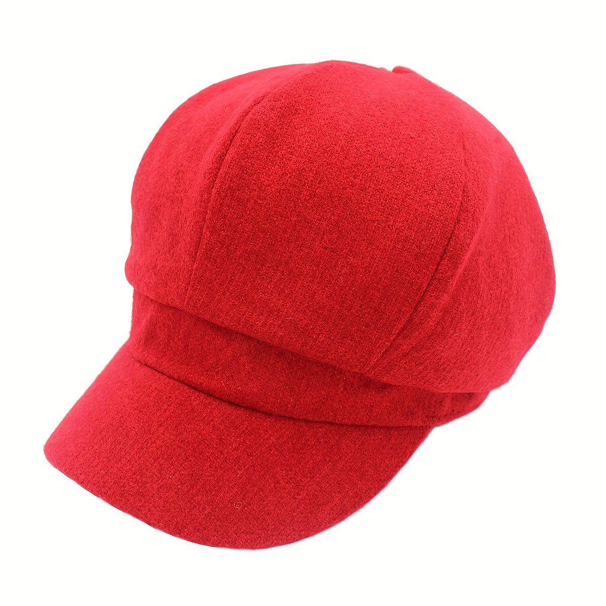Solid Casual Beret Women Beanie Painter Cap British Style Warm Hat