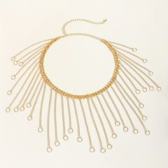 Boho Tassel Waist Chain Sexy Bikini Beach Body Chain Skirt