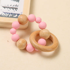 Aby Pink Teether Chewable Toy