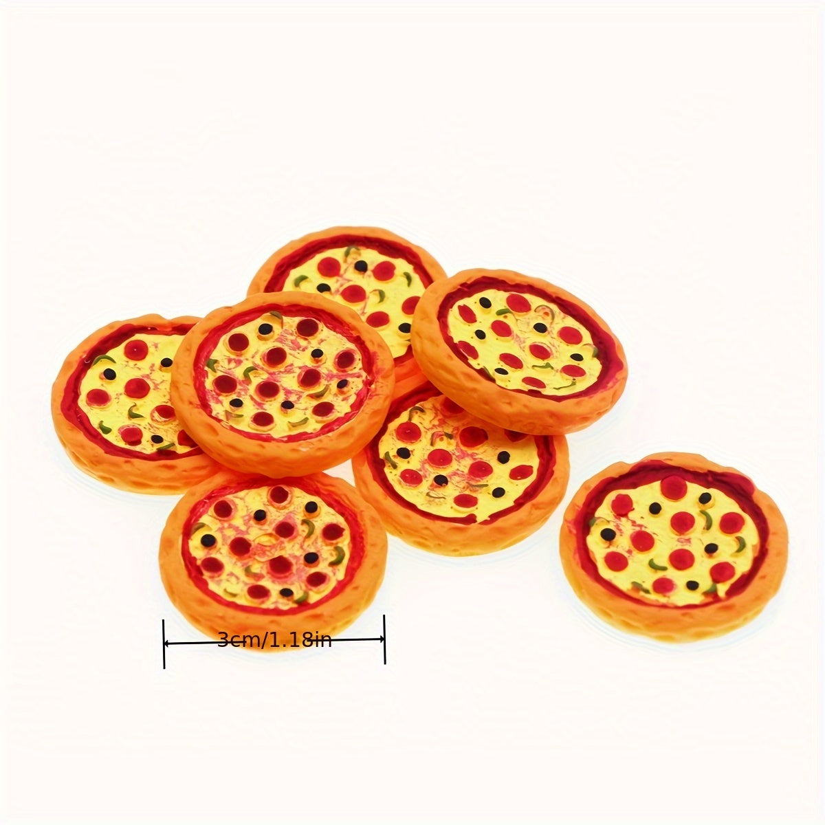 Dollhouse Pizza with Takeout Box Realistic Scene Prop Model