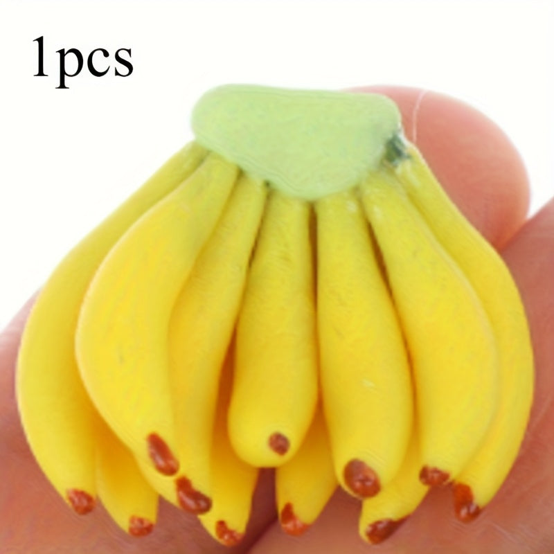 1:12 Scale Clay Fruits & Vegetables Realistic Models for Dollhouse Decor