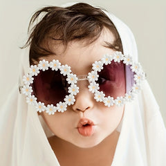 Daisy Frame Sunglasses for Sun Protection