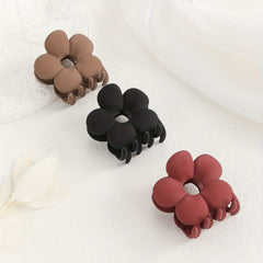 3pcs Large Flower Hair Claw Women's Shark Claw Hair Clip