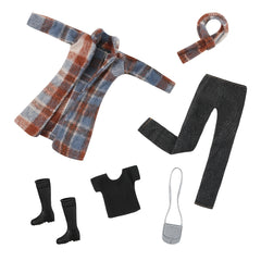 Retro Doll Clothes Set for 11.5 Inch Girl Dolls