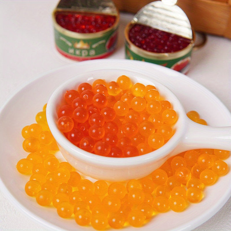 10pcs Simulated Caviar Models for DIY Crafts Appetizer Displays Themed