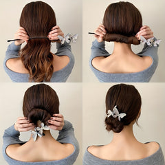 Butterfly Plate Hair Clip Hair Accessory Headwear For Women