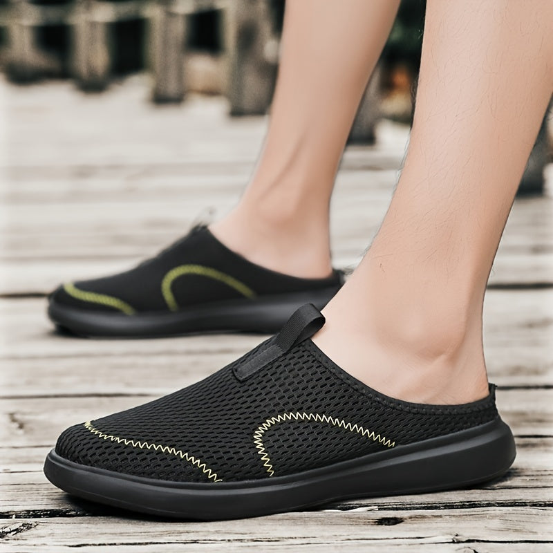 Men's Lightweight Slip On Mesh Sandals