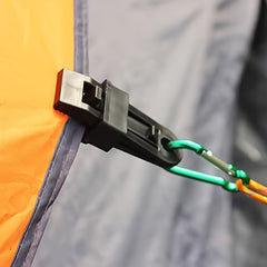 6pcs Camping Tent Hooks Large Size Tent Awning Fixed Clamp