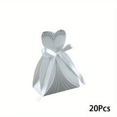 20pcs Wedding Candy Box High end Wedding Suit Candy Box Creative Wedding