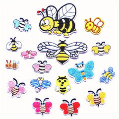 Insect Series Cartoon Embroidery Patch Bee Butterfly Ironing Patch