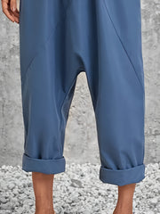  High Rise Harem Trousers with Pockets