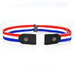 No Buckle Stretch Elastic Waist Belt for Jeans Pants