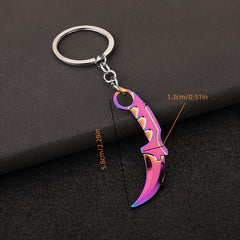 Creative Metal Model Keychain Car Key Pendant Ornament Gift