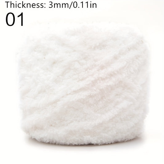 Coral Velvet Wool Thread Towel DIY Material 100 Acrylic 95g 3mm