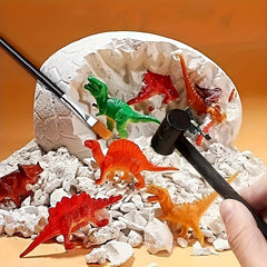 6pcs Dinosaur Egg Digging Toys Excavation Games