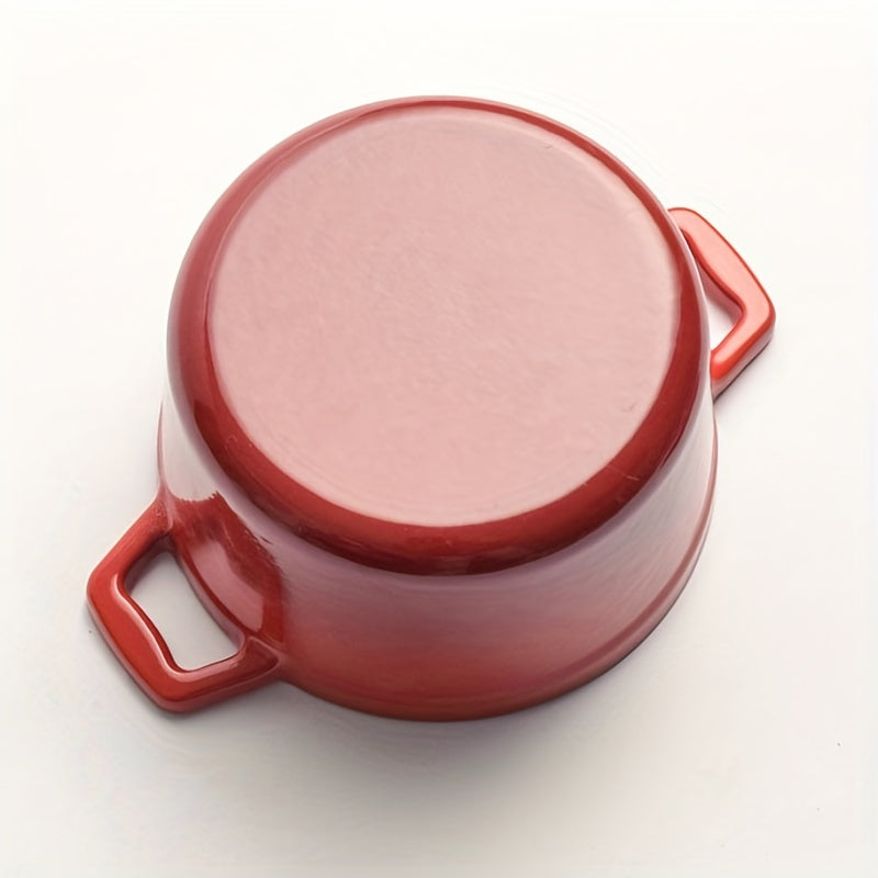 Small Enamel Dutch Oven 14 with Lid