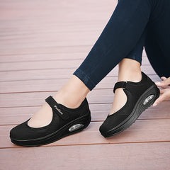 Women's Mesh Strappy Back Low Top Sneakers