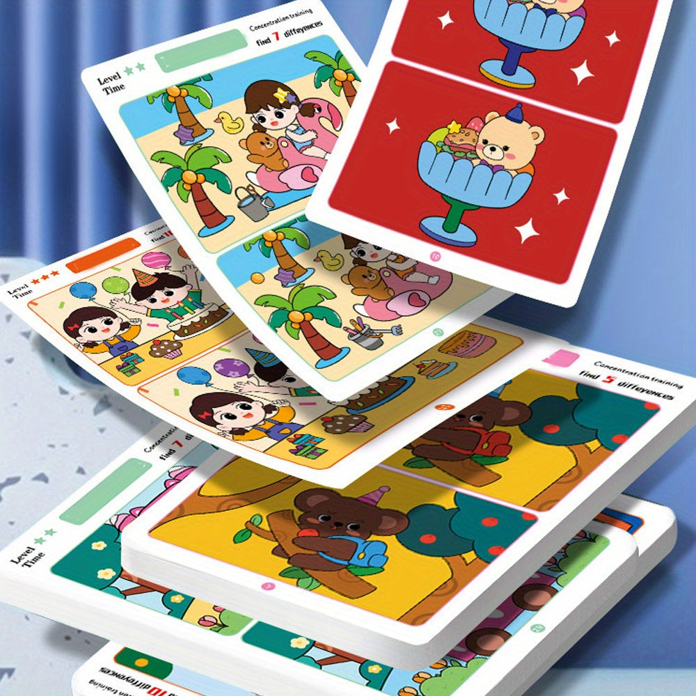 Find the Difference Concentration Training Game Box