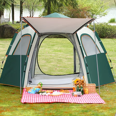 Portable Folding Hexagonal Tent for Outdoor Camping