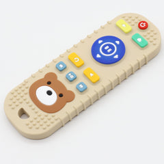 Silicone Baby Toy Simulation Remote Control Teether Food