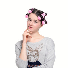 6pcs Large Soft Foam Sponge Hair Rollers for DIY Hair Styling