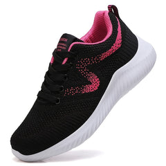 Women's Mesh Breathable Tennis Shoes Lightweight Travel Walking Shoes