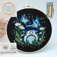 Cross Stitch Kit for Beginners Adults - Embroidery Starter Set