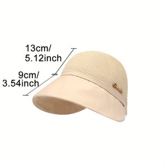 Casual Ponytail Visor Sun Hat UV Protection