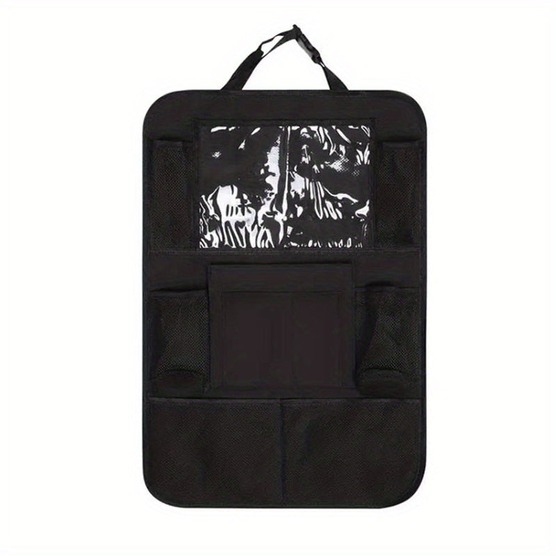 Car Seat Storage Bag Anti Kick Pad Toy Hanging Bag