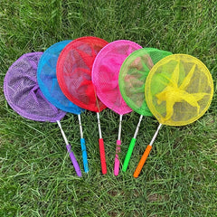 Kids Stainless Steel Telescopic Fishing Net for Butterflies and Insects