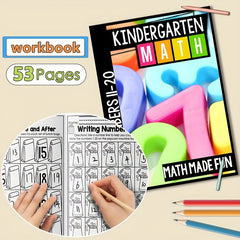 Kindergarten Math Workbook Learn Numbers 11-20 with Activities