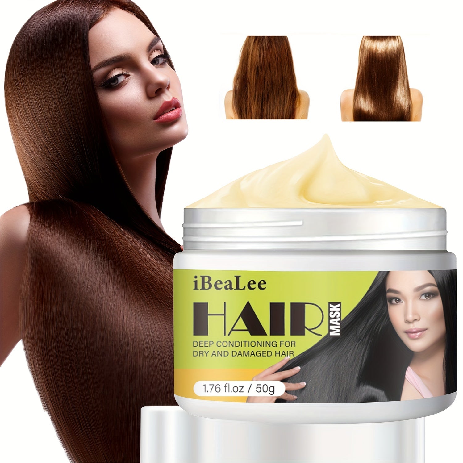 50g Hydrating Hair Mask Anti Frizz Hair Care Cream