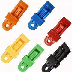 3pcs Plastic Tent Clips Awning Windproof Rope Fixed Clips Canopy Tarp Fixed Clip