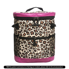 Cow Print Backpack Ice Bag Dual-purpose Thermal Preservation Picnic Lunch Bag