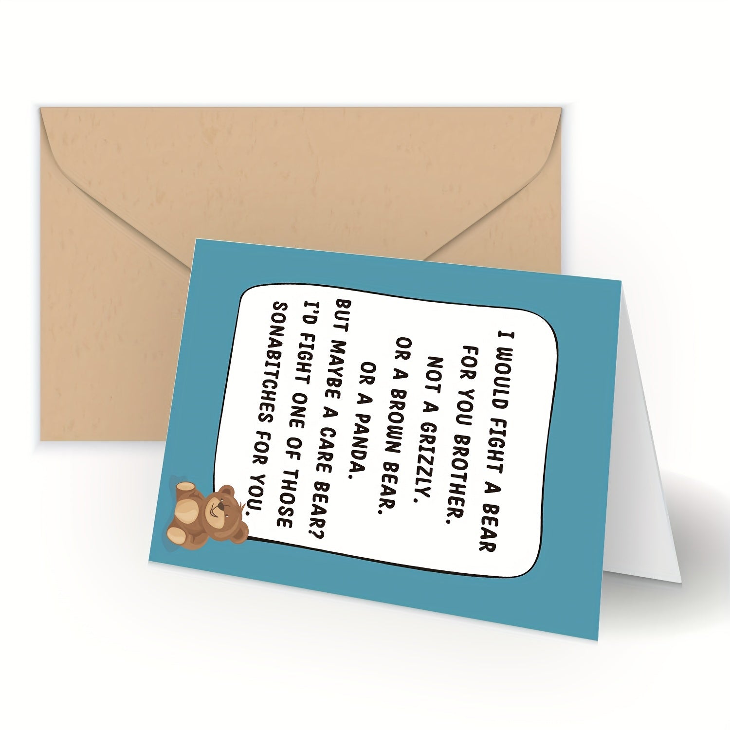 Funny Brother Birthday Card - Birthday Card For Brother