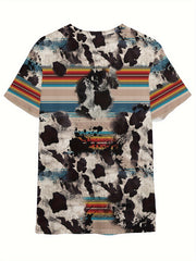 Girls Boys Cow Graphic Short Sleeve T-Shirt Summer Clothes