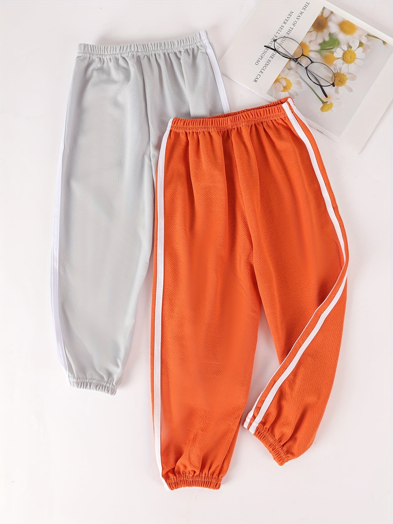 2pcs Boys Summer Lantern Pants Kids Clothes