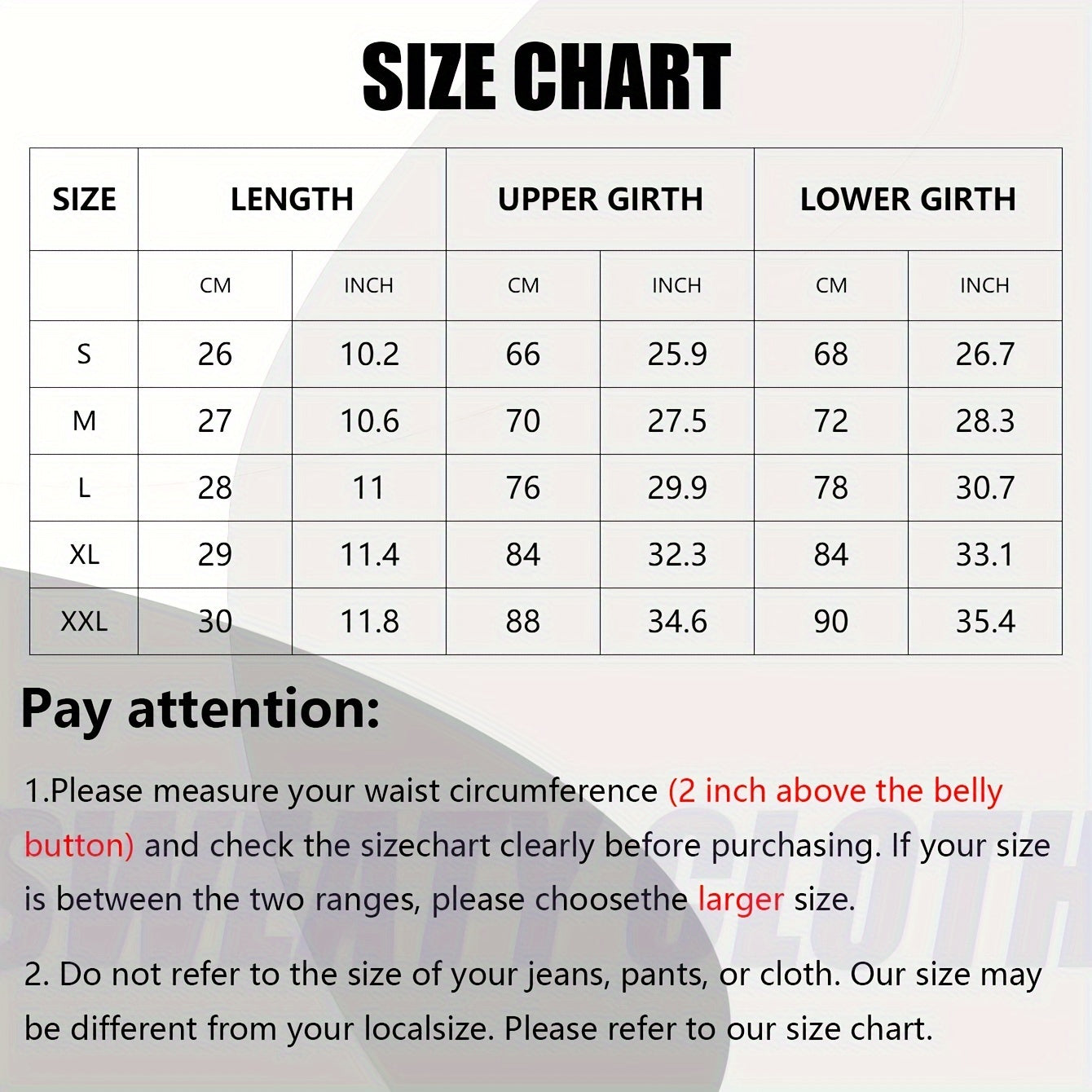 Sauna Sweat Waist Trimmer Body Shaper Waist Trainer Tummy Control