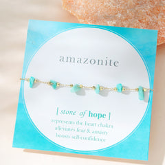 Natural Raw Stone Bracelet