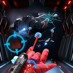 Wrist Launcher Shooting Toy Set Spider Spit Funny Party Supplies