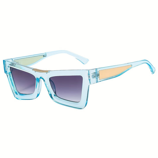 Y2K Square Sunglasses Candy UV400 Sun Shades Beach Party